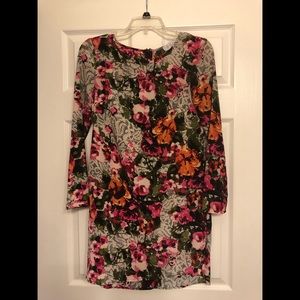 Lightweight Multicolored Floral Dress WAYF
